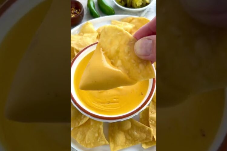 Quick & Easy Nacho Cheese Sauce #shorts