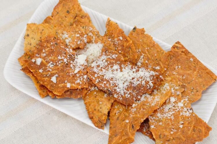 Receta - ¡Crackers sabor pizza! - Un snack fácil y delicioso