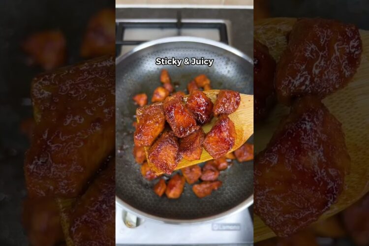 High Protein Meal Prep Honey Lemon Chicken! ONLY 415 Calories #recipe #foodie #weightloss #fitness
