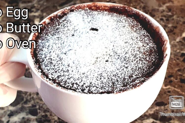 1 Minute Chocolate Mug Cake Recipe in Lock-down | Without Eggs and Butter