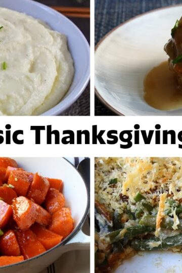 5 Classic Thanksgiving Side Dishes For a Perfect Turkey Dinner | Food Wishes