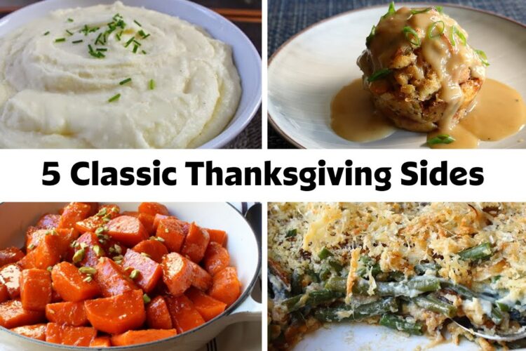 5 Classic Thanksgiving Side Dishes For a Perfect Turkey Dinner | Food Wishes