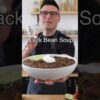 Black Bean Soup (healthy & easy dinner idea)