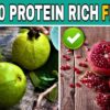 ✅Top 10 Protein Rich Fruits You Must know