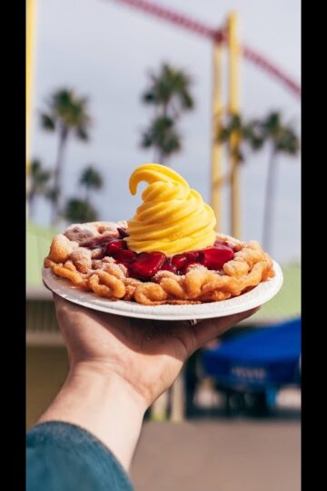 Funnel Cake Corner at Six Flags Discovery Kingdom
