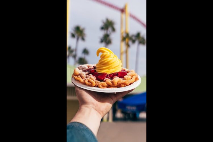 Funnel Cake Corner at Six Flags Discovery Kingdom