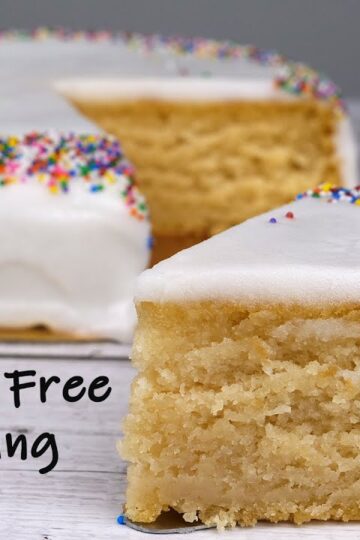 Super Moist Vanilla Birthday Cake / No Egg No Milk No Butter Cake.