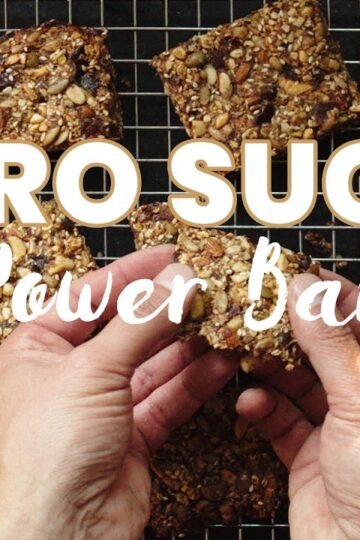No-Sugar Power Bars | Easy Homemade Energy Snack Recipe