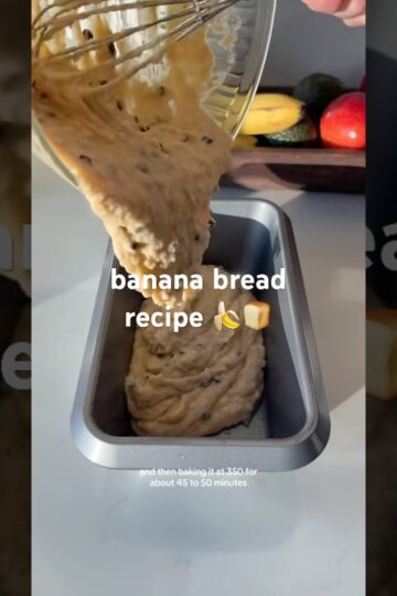 THE BEST BANANA BREAD RECIPE 🍌🍞✨gluten free + refined sugar free #bananabread #glutenfree #dessert
