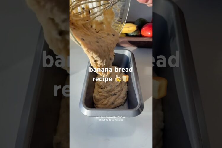 THE BEST BANANA BREAD RECIPE 🍌🍞✨gluten free + refined sugar free #bananabread #glutenfree #dessert