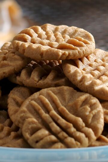 3-Ingredient Peanut Butter Cookies