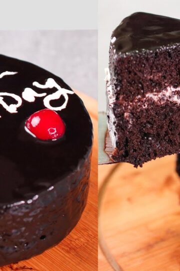 BIRTHDAY CAKE IN LOCK DOWN | 3 INGREDIENTS CHOCOLATE CAKE | WITHOUT MAIDA, CREAM, EGG, OVEN | N'OVEN