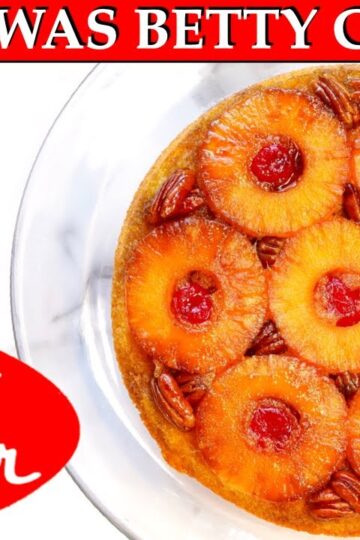The Real Betty Crocker's Pineapple Upside Down Cake