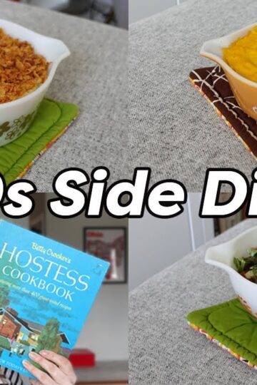 1960s SIDES 🍗 Thanksgiving Side Dish Ideas w/ Betty Crocker Recipes