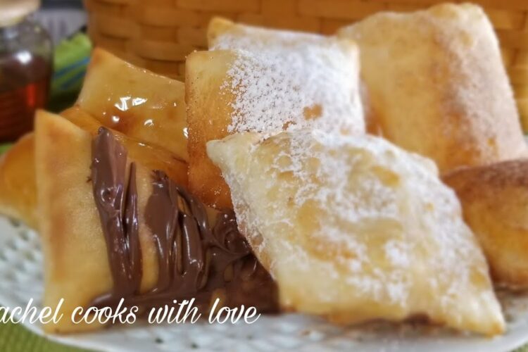 SOPAPILLAS | Honey, Nutella, Cinnamon Sugar, Powdered Sugar ❤