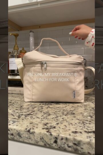 packing my breakfast & lunch for work #lunchideas #worklunch #lunchbox #asmr