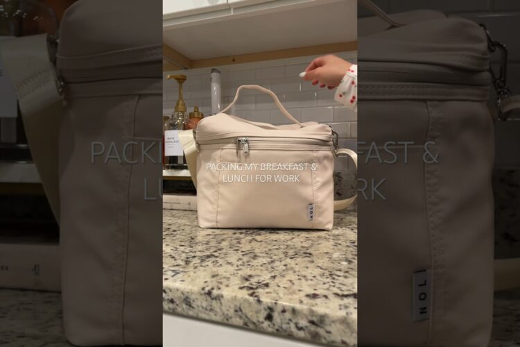 packing my breakfast & lunch for work #lunchideas #worklunch #lunchbox #asmr