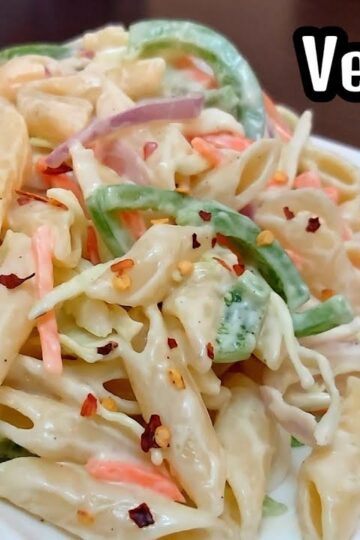 Vegetable Pasta Salad Recipe - Easy & Delicious