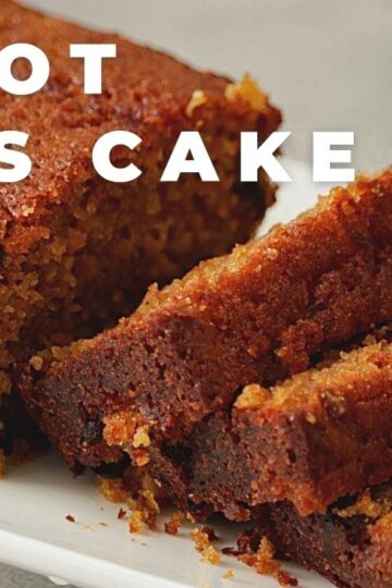 Moist Carrot & Dates Cake | Cake Recipes