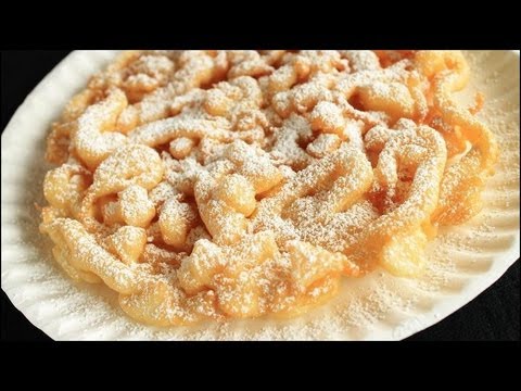 How to Make Funnel Cakes!!