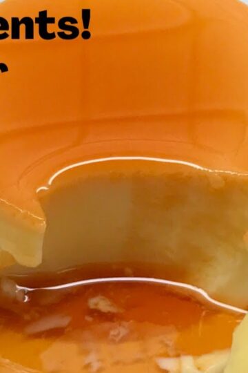 3 ingredients! Flan ou crème caramel 🍮 sans four! cuisson en 15min! / Caramel Flan without oven
