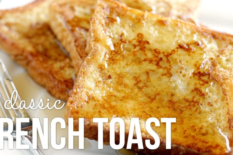 How to Make French Toast!! Classic Quick and Easy Recipe