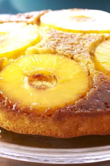 Professional Baker Teaches You How To Make UPSIDE DOWN CAKE!