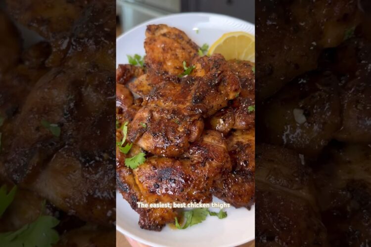 MY “LAZY GIRL” CHICKEN THIGHS