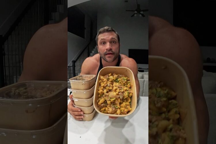 I make high protein meal preps #mealprep