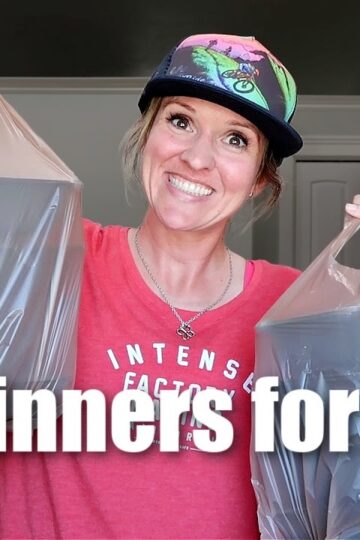 $5 DINNERS | FIVE Quick & Easy Cheap Dinner Recipes Made EASY! | Frugal Fit Mom