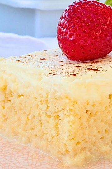 The softest, lightest TRES LECHES CAKE you will ever have