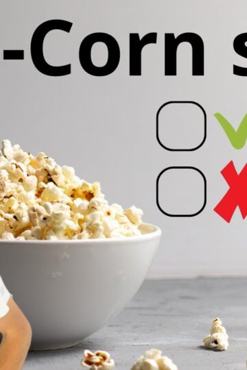 Popcorn: Quante calorie? Fanno ingrassare? Sono uno snack sano?