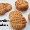 Ingredients peanut butter cookies