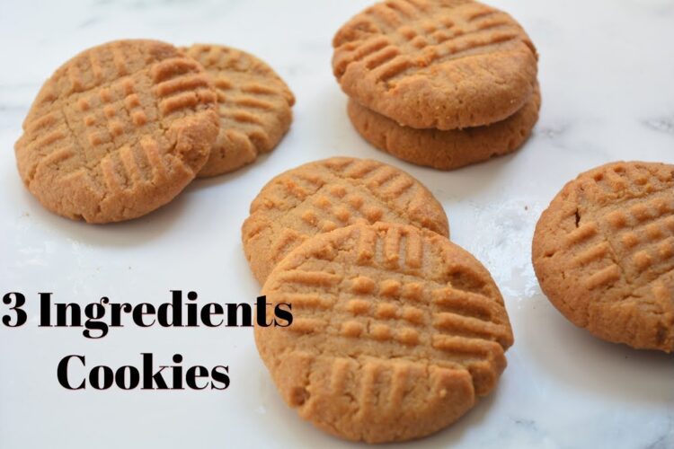 Ingredients peanut butter cookies