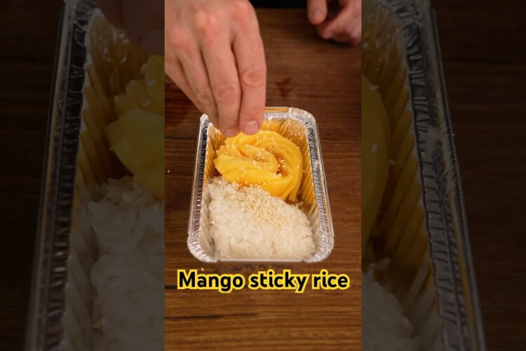 Mango sticky rice for Ben Shewry 🥭🌾