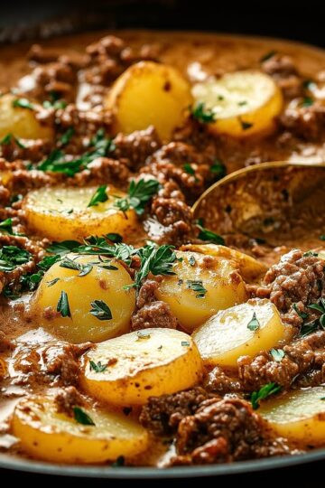 I've Never Eaten Ground Beef and Potatoes This Delicious! The Most Simple Dinner Recipe!