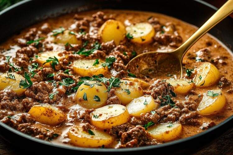 I've Never Eaten Ground Beef and Potatoes This Delicious! The Most Simple Dinner Recipe!