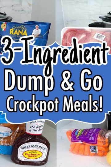 6 Cheap & EASY Dump and Go Crockpot Meals | TASTY 3-Ingredient Slow Cooker Recipes | Julia Pacheco