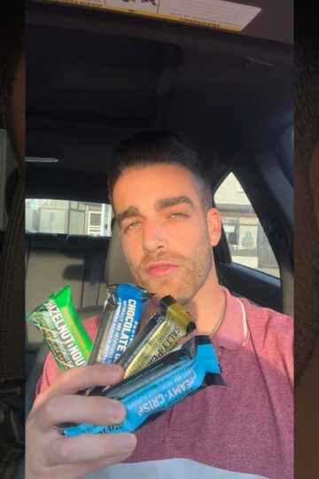 Barebells Protein Bar Review #barebells #proteinbar #review #shorts #snackreview