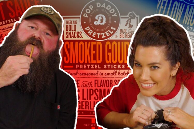 Alabama Boss Tries 9 Pop Daddy Pretzel Flavors!