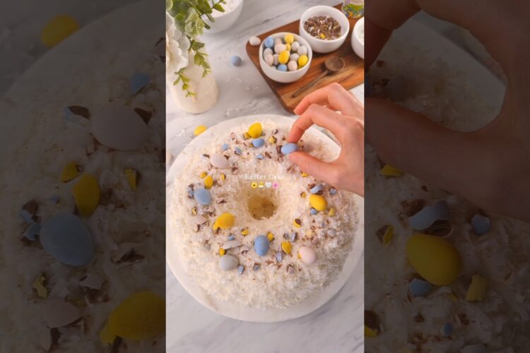 Coconut Bundt Cake 🌼🐣🤍🌸