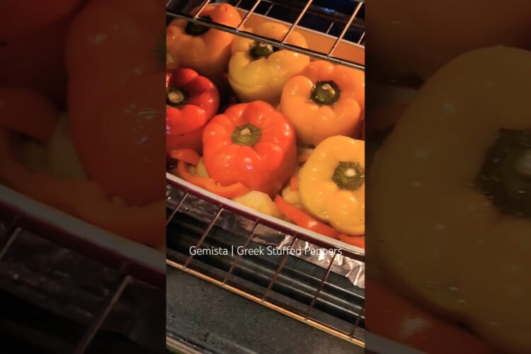 Gemista | Greek Stuffed Peppers