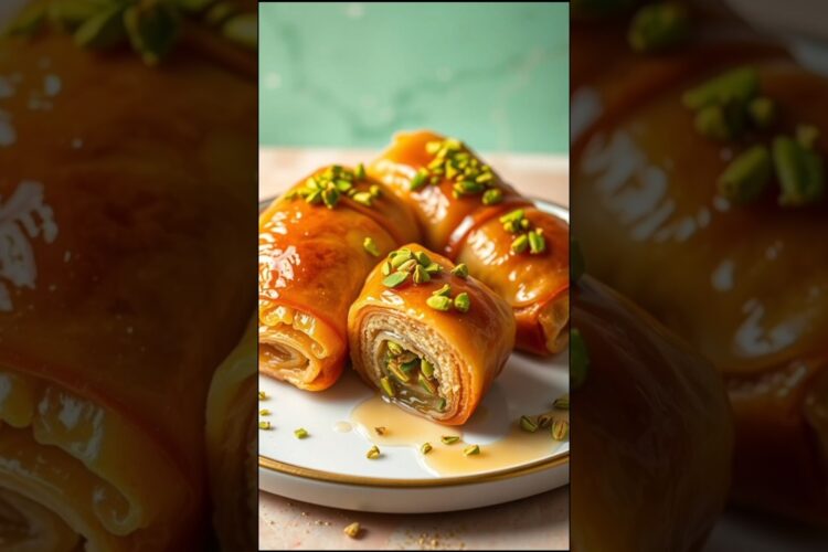 Baklava #shorts #shortsfeed #youtubeshorts #food #baklava #turkish #delicious #dessert