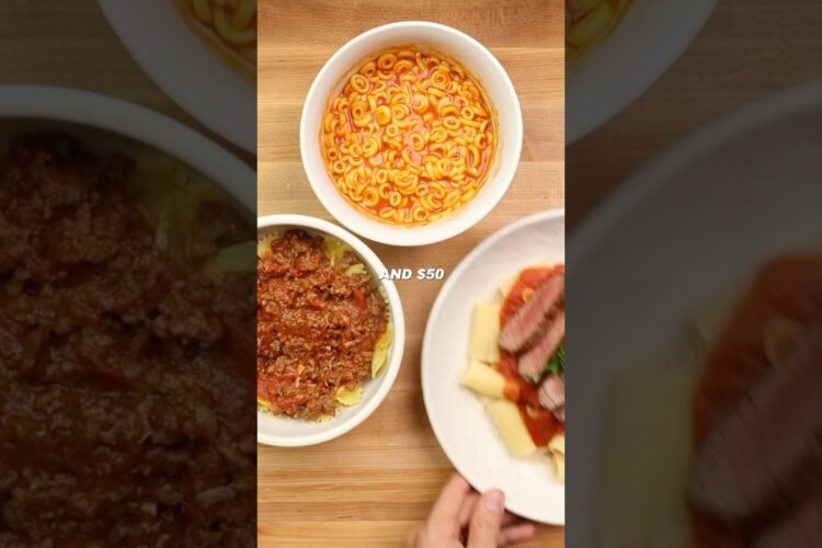 Italians RATE three levels of PASTA @louisgantus