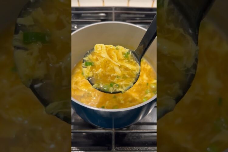 Egg Drop Soup Recipe That’s Better Than Takeout! #chinesefood