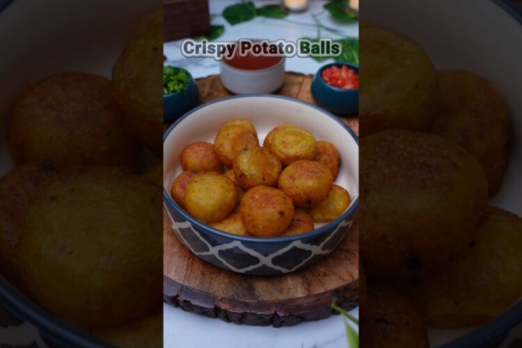 Perfect Tea-Time Snack – Crispy Potato Balls Recipe! 😋