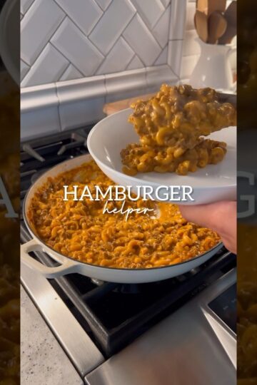 Homemade Hamburger Helper! #yummy #recipe #easyrecipe #onepotmeal #quickrecipe