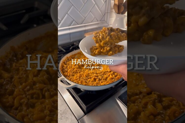 Homemade Hamburger Helper! #yummy #recipe #easyrecipe #onepotmeal #quickrecipe