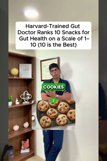 Harvard & Stanford Trained Gut Doctor Ranks 10 Snacks for Gut Health (10 is the Best) 🚨