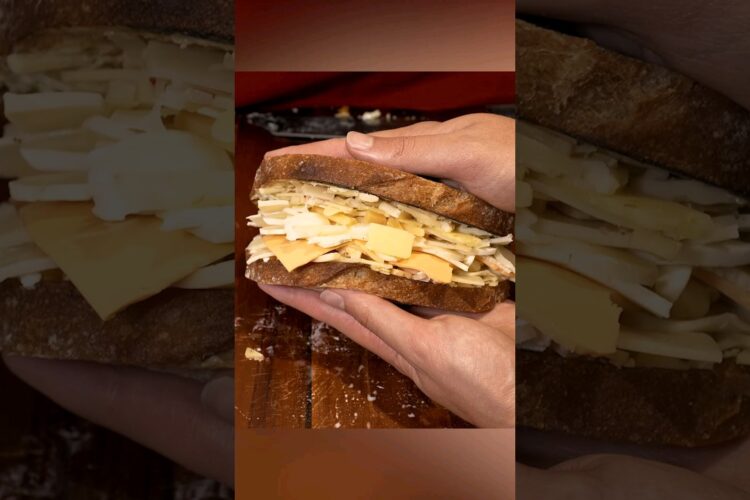 2,000,000 subscriber grilled cheese sandwich